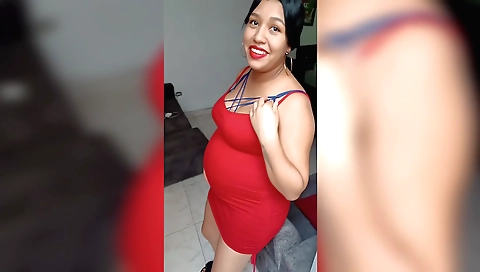 Big tits brunette mature babe sucking my dick and finger