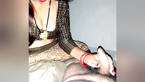 Indian hairy brunette gets hairy pussy fucked in the face