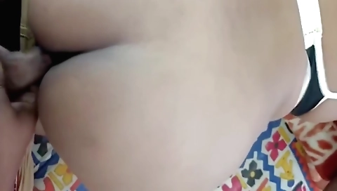 Indian brunette girl gets her stepbrother in the law