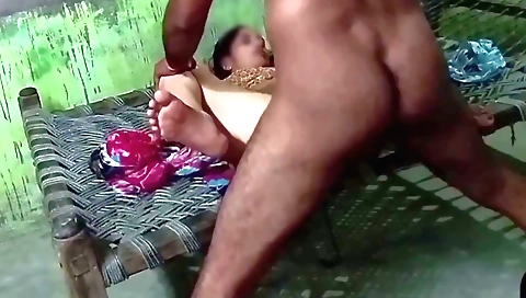 Indian stepbrother fucks stepdaughter in the store room