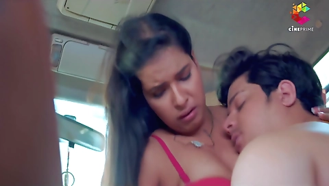 Petite brunette with a great smile in a hot porn clip