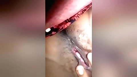 Sexy slutty and hot girl shows her pink pussy hole