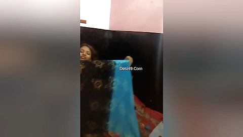 Today Exclusive -cute Desi Chick Nude Video Record By Lover