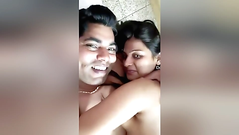 Indian amateur brunette gets her ass pounded by a guy