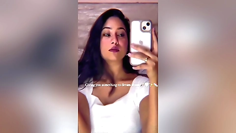 Sexy college brunette slut enjoys anal in solo video