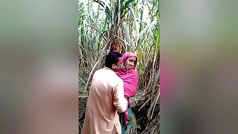 Hot blonde amateur girl giving a handjob to a big white dick