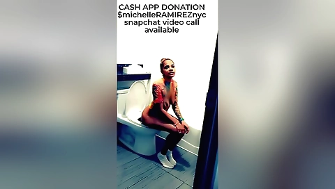 Indian stripper gives a sexy back strip with her shaved pussy