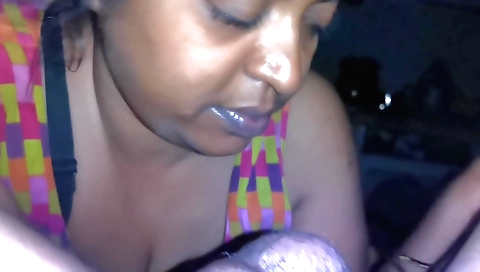 Indian chick suck dick in the morning and masturbates