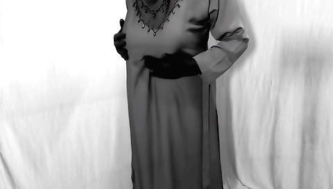 Indian bhabhi muslim sexy hijabi fucked in front of the mirror