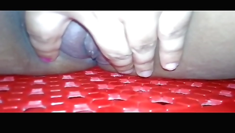 Hot amateur female video with her pussy touching her cock