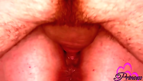 A fat cunt is fucked close-up in the hd amateur video