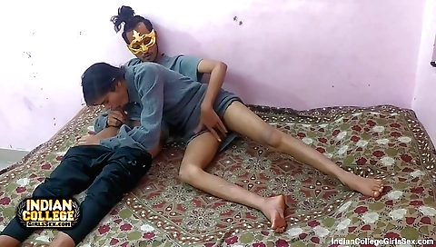 Hot brunette gets fucked in her tight cunt and pussy