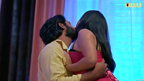 Hot brunette secretary enjoys getting fucked by her boss