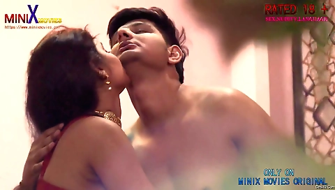 Sexy brunette with a cute smile and big tits in hot action