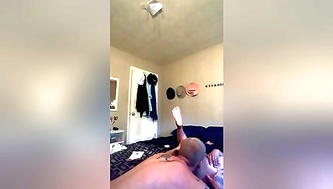 Brunette with a juicy round booty fucked by a big dick