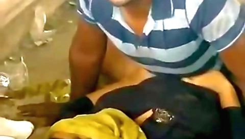 Indian babe in a sexy outfit shows her body on web cam