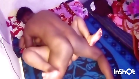 Indian chicks cunt gets pounded in the village bhabhi