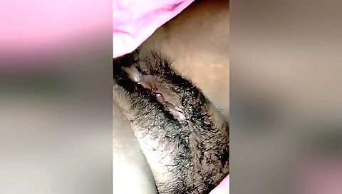 Indian teen with a shaved pussy sucking and riding