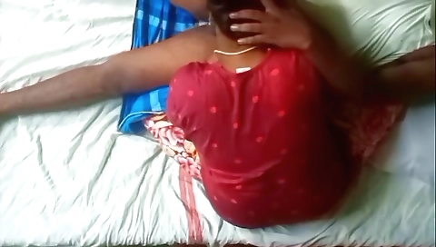 Indian wife is getting her man's friend's cock licked