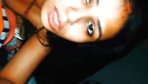 Indian brunette in a sexy outfit taking a dick in pussy