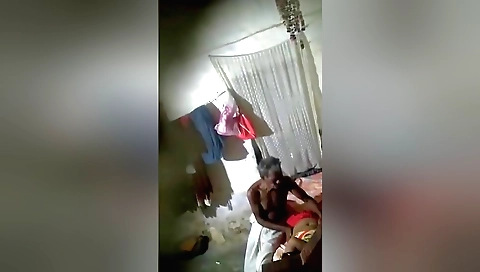 Hottest brunette indian girl is fucking a guy in a backyard