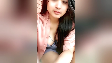 Indian amateur amateur solo girl takes a shower and then masturbates