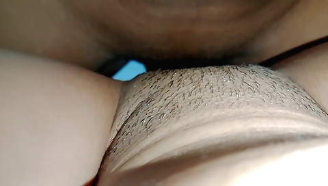 Amateur fetish girl with hairy pussy and her lover 18+
