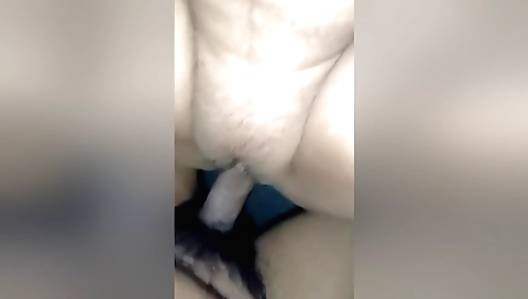 Indian porn clip shows her naked and her pussy on the bed