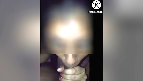 Indian whore got off on a blowjob and a nice handjob