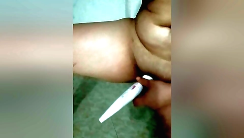 Homemade video with my step son showing my big boobs