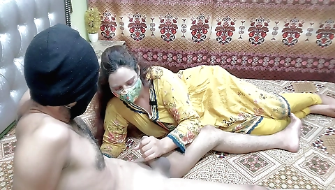 Indian busty brunette sex in her tight pussy and deepthroat