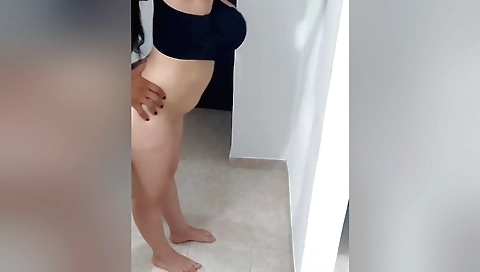 Stud gets his stepson's dick and he gets her pussy creampied