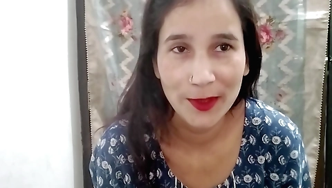 Indian solo girl plays with her natural breasts and tits