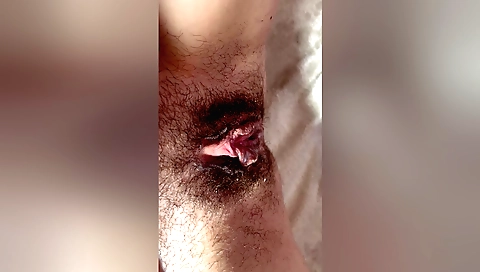 Indian chick in red bikini strips naked and enjoys solo sex