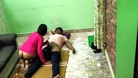 Indian brunette stepsister enjoys hardcore sex like a pro