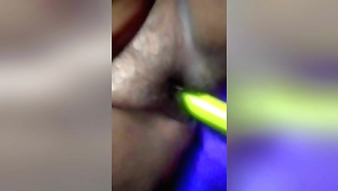 Indian teen babe with a nice face with hairy ass and pussy