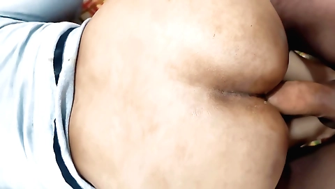 Hairy brunette fuck with a boyfriend for amateur porn video