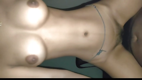 Indian wife with a hairy pussy takes a cock in her cunny