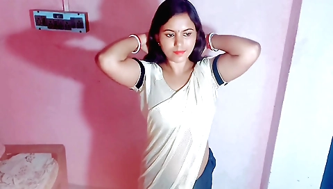 Indian homemade solo video with my wife being a whore