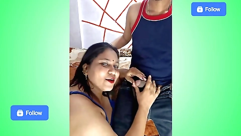 Amateur indian brunette is getting rammed by a black dude