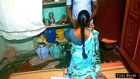 Amateur brunette school student fucked her sexy madam