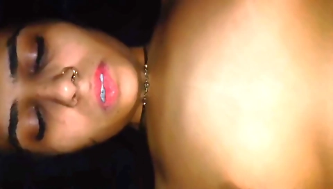 Amature brunette 18+ enjoys getting her hairy pussy penetrated