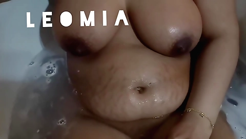 Indian chick with big tits getting fucked in her mouth