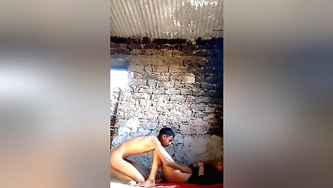 Sexy brunette makes her pussy hard in her camera video