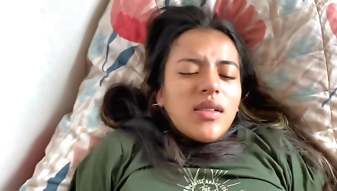 Latin Stepsisters Best Friend Riding Like A Cowgirl (pov)