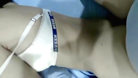 Brunette woman fucks him in the bedroom in a hot scene