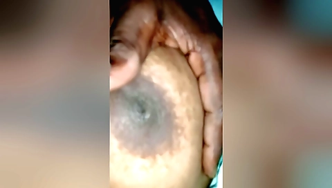 Indian teen girl sucking cock and playing with her boobs