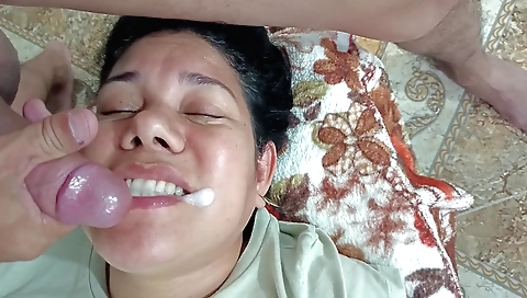 Amateur pornstar with big boobs and sexy body in hot sex