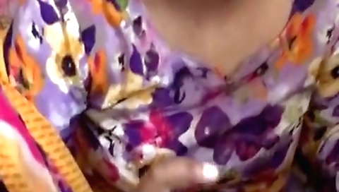 Sexy indian slut giving a blowjob during a handjob